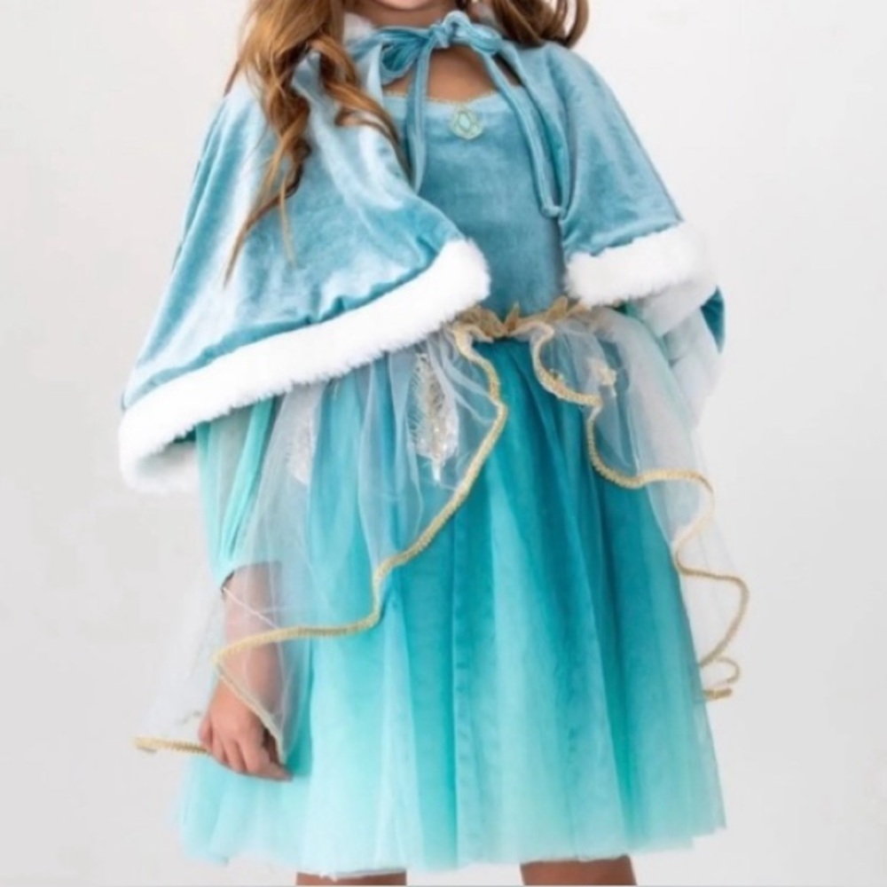 Taylor Joelle Blue Winter Dress